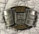 Case IH Lubricants Engine Oil Derrick Barrel Pewter Belt Buckle 812/1000