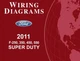 2011 Ford F250-F550 Super Duty Truck Electrical Wiring Diagrams Schematics