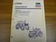 Ford New Holland TW5 TW15 TW25 TW35 Tractors Trans Vol 3 Service Manual xx