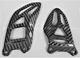 2009-2016 Suzuki GSX-R1000 Heel Plates - 100% Carbon Fiber