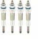 GLOW PLUG Set of 4 Fits Caterpillar (CAT) CB-214D Paving Compactor