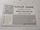 KOHLER ENGINES OWNERS MAINTENANCE MANUAL PARTS K241 K301 K321 1968