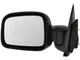 TRQ 59JD42R Left Mirror Fits 2002-2007 Jeep Liberty Manual Paint to Match Mirror