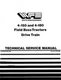White 4-150 4-180 Field Boss Drive Train Service Manual
