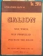 GALION 9-WHEEL ROLLER COMPACTOR OPERATOR OPERATION & MAINTENANCE MANUAL BOOK