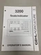 Unsealed Gehl 3200 Scale Indicator Operator's Manual Form 906648 @B6