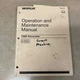 CAT Caterpillar 330C OPERATION & MAINTENANCE MANUAL FOREST MACHINE, LOG LOADER