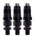 3 Pieces Fuel Injector Set HK12020000A3 For Branson Tractor 2910(i) 3110i 2810