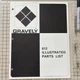 Gravely Illustrated Parts List 812 Form 20954L1 (12/75) NOS Original Gravely