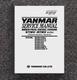 DIESEL ENGINE WORKSHOP MANUAL FITS YANMAR 3TNV 4TNV P221 - PAPER MANUAL