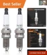 14 132 11-S Spark Plug Set for Kohler RH255 XT800 Lawn Tractors - 2 Pack