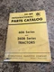 Original International Harvester TC-89 Parts Catalog 606 2606 Series Tractor