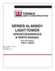 TEREX AL4000D1 Light Tower Operation, Service & Parts Manual ON PAPER