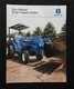 2001 NEW HOLLAND TC30 COMPACT TRACTOR SALES BROCHURE MINTY
