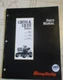 Simplicity 12RTH 12LTH 1692053 1691931 Lawn Tractor Parts Manual Original