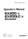 HITACHI EX200-3&nbsp;EX200LC-3 EXCAVATOR OPERATORS MANUAL #2