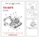 Takeuchi TB180FR Excavator Parts Manual PDF