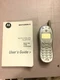 Motorola Model 120e Digital Wireless Telephone Vintage Owners Manual Phone