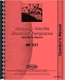 Massey Ferguson Tractor Operators Manual 231 1989-1999 MH-O-MF231