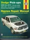 Haynes Repair Manual: Dodge Full-Size Pick-Ups 2009-2012. V6, V8 & Cummins TD