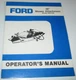 Ford 38" (9607439) Rotary Mower Deck / Attachment Operators Manual 9-87 ORIGINAL