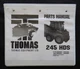 GENUINE THOMAS T245 245 HDS SKID STEER LOADER TRACTOR PARTS CATALOG MANUAL MINTY