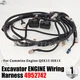 4952742 Wiring Harness For Cummins Engine QSX15 ISX15 4059348 1 Year Warranty