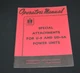Attachments U-9 UD-9A Power Unit International Harvester Operator's Manual