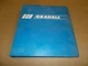 Gradall M-2460 and G-600  Operator Instructions Manual 