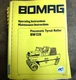 BOMAG BW12R Roller Compactor Owner Operator Operation Maintenance Manual book