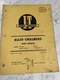I&T IT TRACTOR SERVICE REPAIR MANUAL ALLIS-CHALMERS D-10 12 SERIES 3 III AC-20