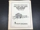 Original Allis Chalmers 5000 7000 Rear Mounted Cultivator Operators Manual TM439