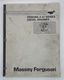 Massey Ferguson Perkins 4.41 Diesel Engine Service Manual - PN:1449 746 M1