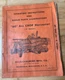 Allis Chalmers Operating Instructions Repair Parts Book 60 All Crop Harvester