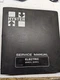 HYSTER W40CL B40CL ELECTRIC FORKLIFT SERVICE SHOP REPAIR MANUAL BOOK 599880 '81