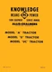 Allis Chalmers Model A U UC Tractor Service Manual
