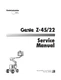 GENIE Z-45/22  AERIAL BOOM MAN-LIFT SERVICE SHOP REPAIR MANUAL 32960