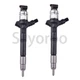 2Pcs Fuel Injector 23670-UM010 For Toyota 1ZS 1Z Engine Forklift 8FDU15~32