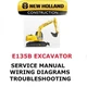 NEW HOLLAND E135B CRAWLER EXCAVATOR MANUAL SHOP SERVICE REPAIR ENGINE  PDF