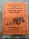 Allis Chalmers Wd52 Wd53 Pickup Plows Operators Manual 