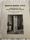 Counterflow Sealed Combustion Furnace Martin Model S7035 Manuel Installation