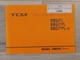 TCM Parts Manual PF-6BG1PL  Diesel Engine Isuzu 6BG1PL 6BG1TPL 6BG1TPL-01