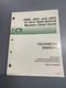 John Deere JS60 JS61 JS63 21" Walk-Behind Mower Technical Manual TM1710