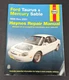 Haynes Repair Manual 36075 FORD TAURUS & MERCURY SABLE 1996-2005