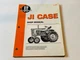 JI Case Tractor Service Repair Shop Maintenance Workshop Manual 500 600 730 900B