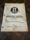 INTERNATIONAL HARVESTER HYDRO 100 186 1466 1468 1486 1566 TRACTOR I & T MANUAL