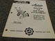 1965 Ariens 10000 Tractor Sno Thro 10ML60 10ML60D Parts Catalog Repair Manual