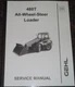 GEHL 480T ALL WHEEL STEER LOADER SERVICE SHOP REPAIR WORKSHOP MANUAL BOOK