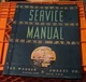 Warner & Swasey No.5 Spindle Bar Machine M-2500/2530 Service Repair Parts Manual