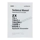 HITACHI ZX75US-3 ZX85US-3 Excavator Operational Principle Technical Manual